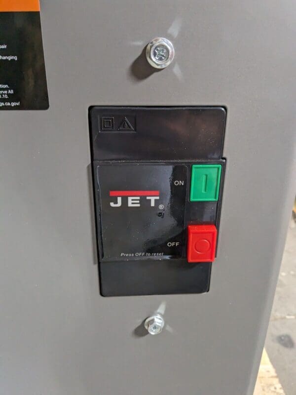 Jet 414601 Industrial Sanding Machine 6" x 48" Belt 2850 SFPM 1.5 HP 230v 3 Ph