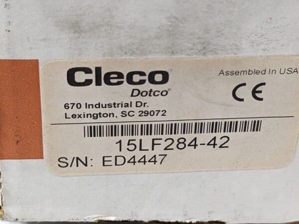 Cleco Dotco Angle Drill 2400RPM 15LF284-42