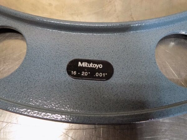 Mitutoyo Mechanical Outside Micrometer Set 16" - 20" Range 104-153 Parts/Repair