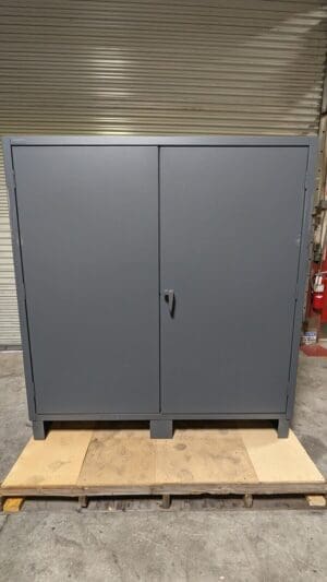 DURHAM Locking Steel Storage Cabinet 4 Shelf 72 x 24 x 78 HDC-247278-4S95