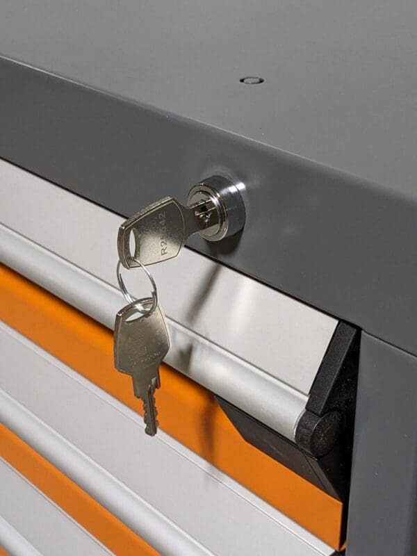 Rousseau Modular Storage Cabinet Tool Box 4 Drawer 32" H x 24" W x 27" D