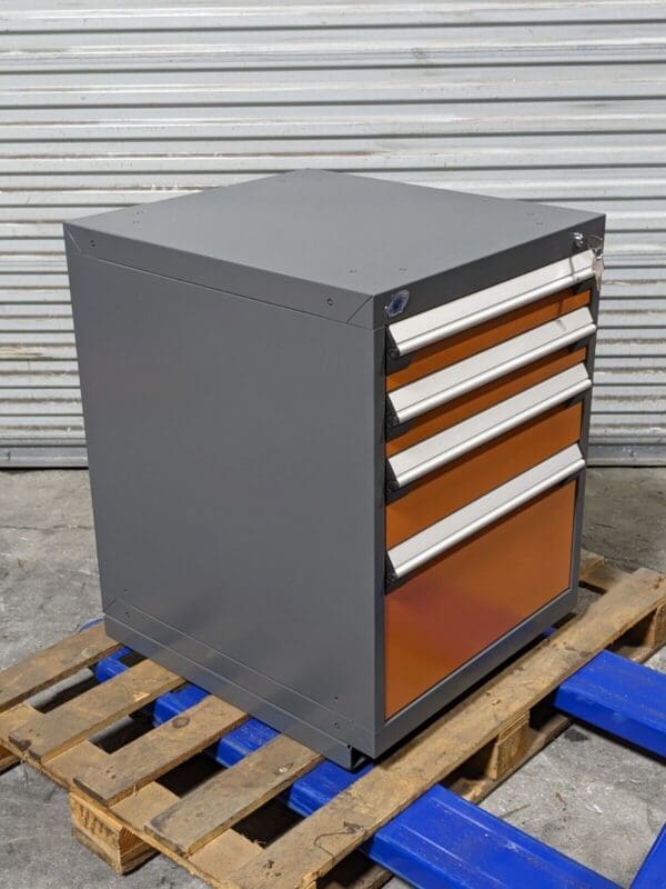 Rousseau Modular Storage Cabinet Tool Box 4 Drawer 32" H x 24" W x 27" D