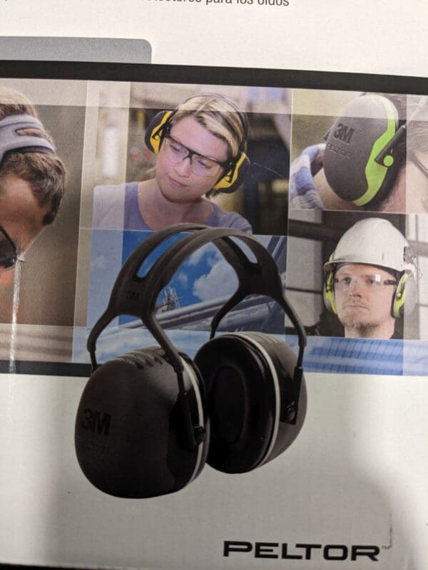 3M Earmuffs: Listen-Only, 31 dB NRR Behind the Neck 7000104074