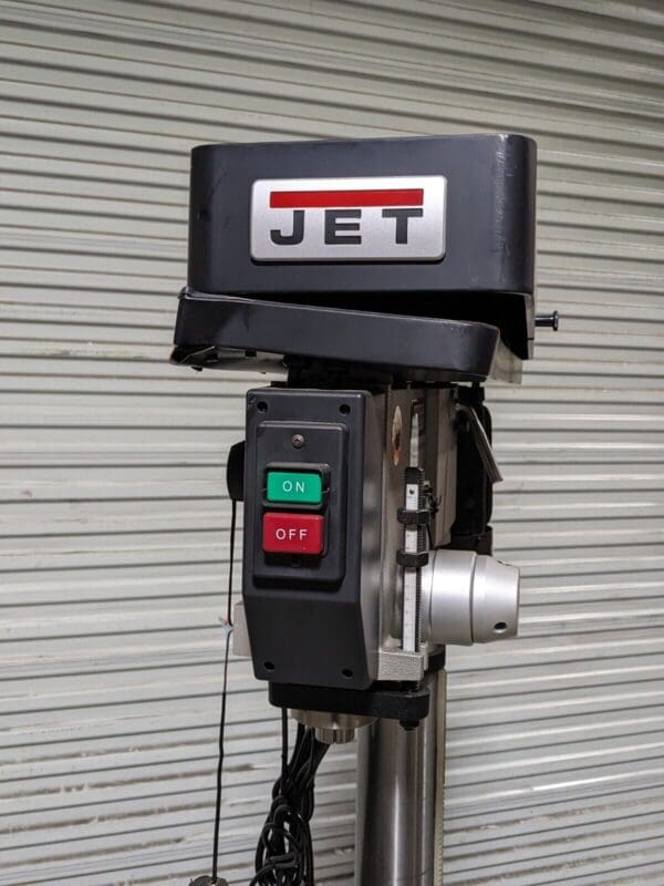 Jet Industrial Floor Drill Press 22" Swing 12 Speed 1.5 HP 115/230v DAMAGED