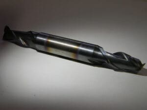 Cleveland Double End Mill 7/16" x 1/2" x 4-1/8" TiCN CTD For Aluminum 2FL C33566