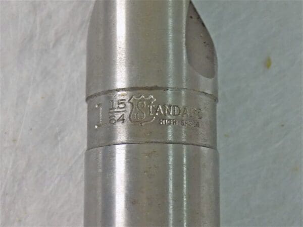 Standard Tool Co 501 Straight Shank Twist Drill 1-15/64" 118º RH Taper Lgth 2Fl