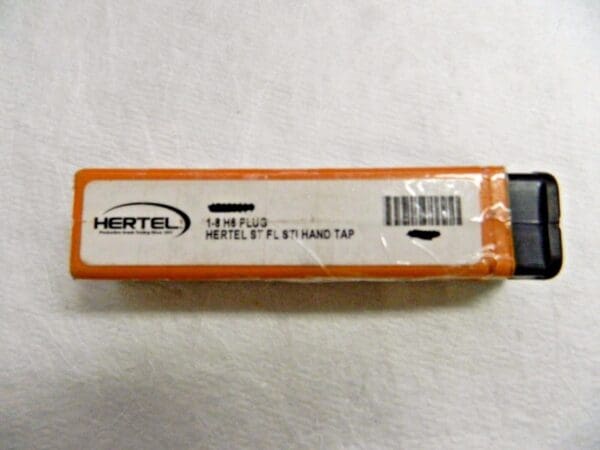 Hertel Hand STI Tap HSS Bright 1-8 UNC H6 4FL Plug Chamfer 07683204
