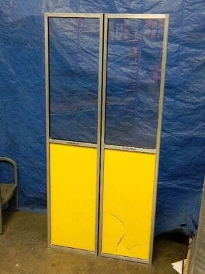 Pro Safe Modular Machine Safety Guard 2-Panel 71" Height 33" Overall Width