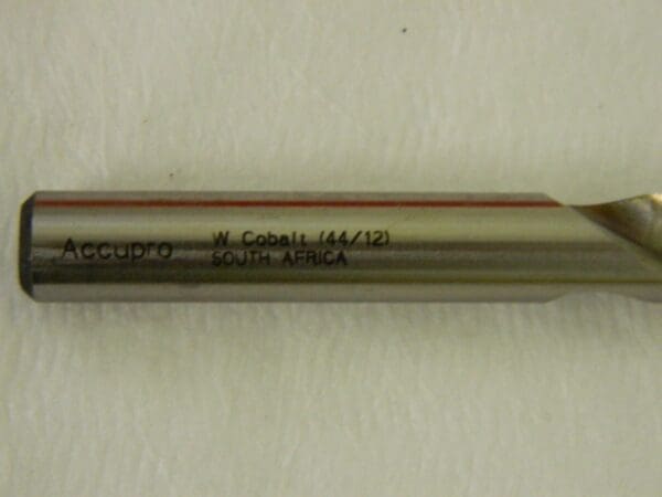 Accupro 0.386" Cobalt Parabolic Screw Machine Length Drill Bit Lot of 2 01349794