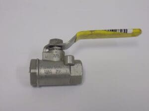 Apollo Stainless Steel in Line One Way Flow 3/8" Ptfe Ball Valve #76-102-01