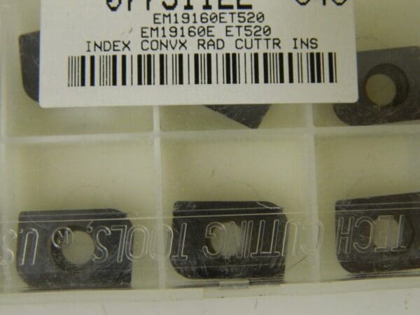 Superbee Carbide Milling Inserts EM19160 Grade ET520 Qty. 10 #EM19160ET520