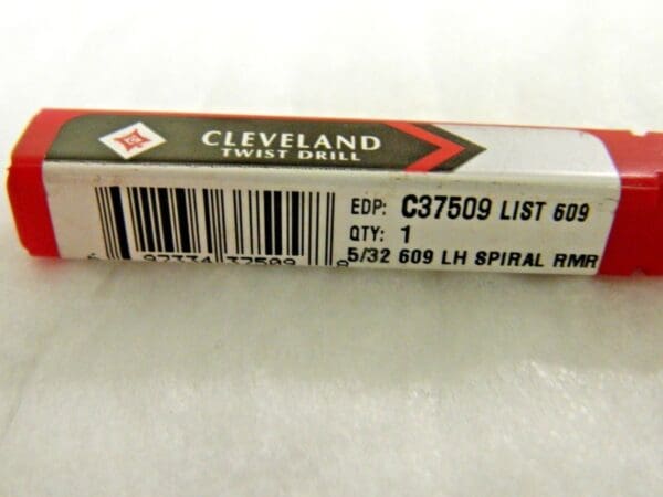 Cleveland HSS Chucking Reamers Spiral Flute 5/32" Left Hand Qty 4 C37509