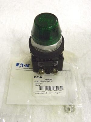 Eaton Cutler-Hammer Green Pilot Light 30-1/2mm Mount Hole #HT8HBGT3
