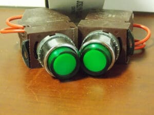 Joslyn Clark 120VAC Green Press-to-Test Indicating Pilot Lights #N5CPLVSDN30NHJ1