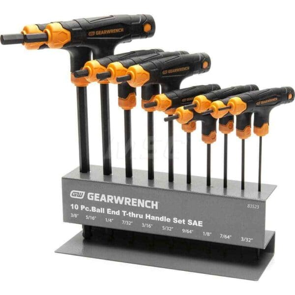 GEARWRENCH Hex Key Sets; Tool Type: Hex; Handle Type: T-Handle 83523