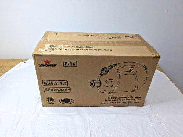 XPOWER Corded Electric ULV Cold Fogger 1.6 Liter Tank Cap 115V 4.5A F-16