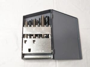 Chicago-Latrobe 18 Piece Metric Drill/Tap Set HSS w/Metal Index Case 52541