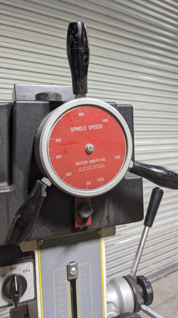 Vectrax Mill Drill Machine 20" Swing 340 - 2000 RPM 110/220 v 1 Ph Parts/Repair