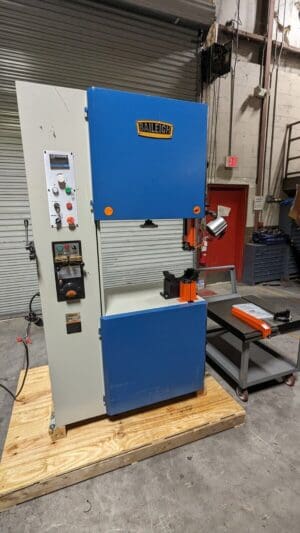 BAILEIGH Vertical Bandsaw 13-1/2″ Height Capacity Variable Speed Pulley Drive