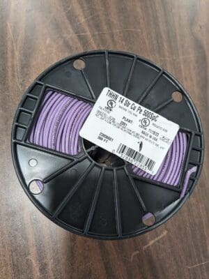 14 AWG Purple Hook-Up Wire