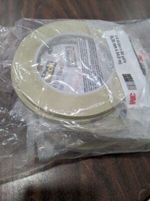 3M Masking Tape 12pk 6 mm Wide, 60 yd Long, 5 mil Thick, Green 7000028866