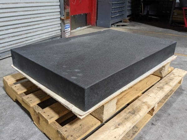Granite Surface Plate 36 L x 24 W x 4 Thick Grade A No Ledges DAMAGED