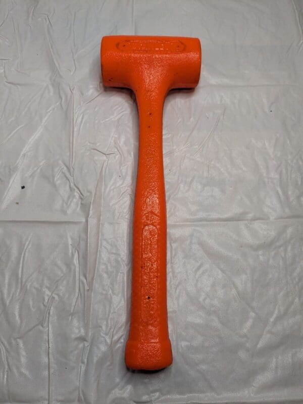 STANLEY Dead Blow Hammer: 1.3125 lb Head, 2″ Face Dia, Urethane Head 57-532