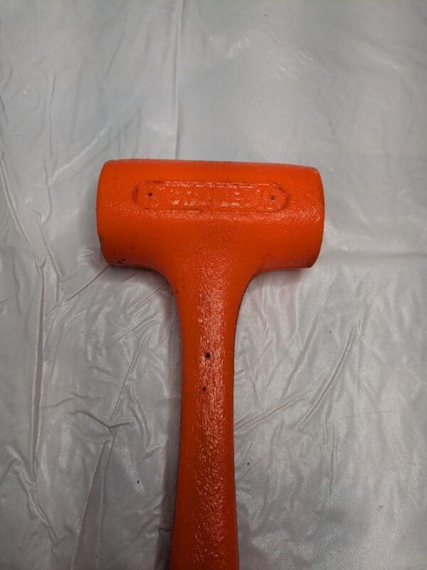 STANLEY Dead Blow Hammer: 1.3125 lb Head, 2″ Face Dia, Urethane Head 57-532