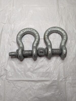 Chicago Anchor Shackle: Screw Pin 3/4", 4-3/4 Ton Qty 2