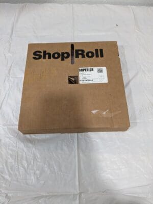 SUPERIOR ABRASIVES Shop Roll: 1″ Wide, 50 Yd Long, 400 Grit, AO A020619