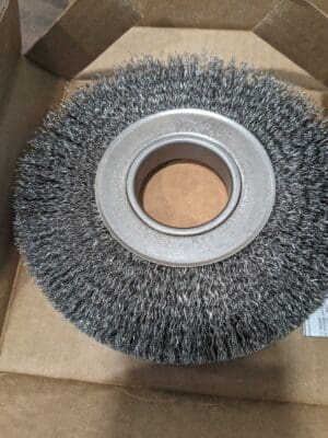 WEILER Wheel Brush: 7″ Wheel Dia, Crimped 93632
