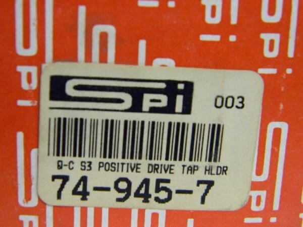 SPI Standard Tapping Adapter 1/2" Positive Drive 12PT #74-945-7