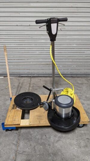 PRO-SOURCE Floor Burnisher Electric 17″ Cleaning Width 1.5 hp 175 RPM Incomplete