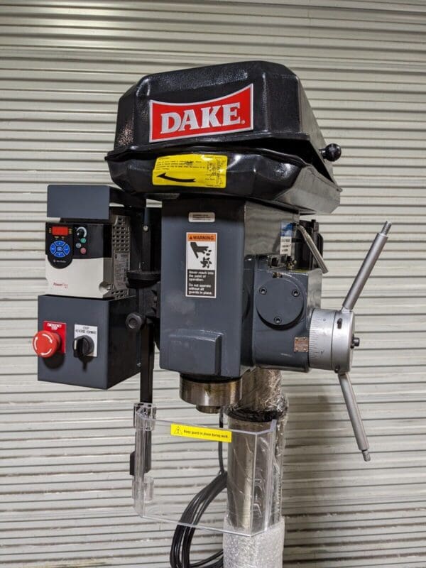 Dake Belt Drive Floor Drill Press 18" Swing 1.5 HP 110v SB-250V Damaged