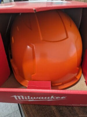 Milwaukee BOLT200 Unvented Safety Helmet - Orange 4932480657