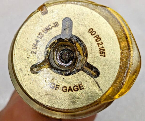 GF GAGE Thread Plug Gage 2-1/4 - 4-1/2 UNC-3B GO PD 2.1057 W/O CERT