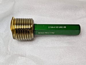 GF GAGE Thread Plug Gage 2-1/4 - 4-1/2 UNC-3B NOGO PD 2.1152 W/O CERT