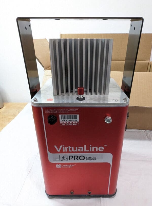 LASERGLOW VirtuaLine PRO Line Projector V2 Red Standard Angle Lens HVPR85XX2