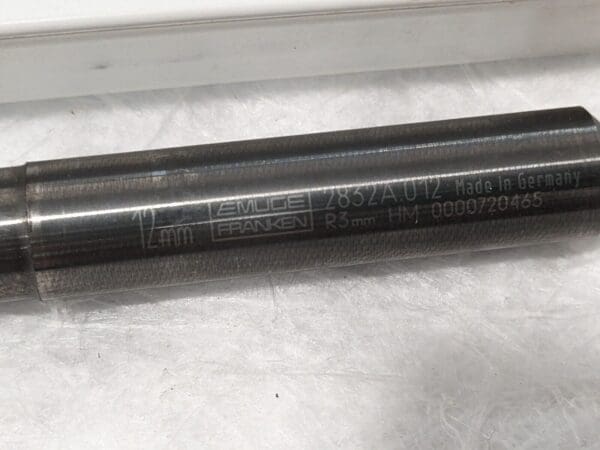 EMUGE Roughing & Finishing End Mill: 12 mm Dia, 4 Fl 2832A.012
