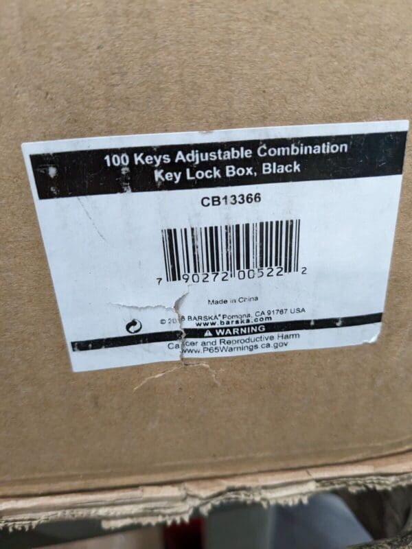 BARSKA 100 Position Adjustable Key Cabinet with Combo Lock CB13366