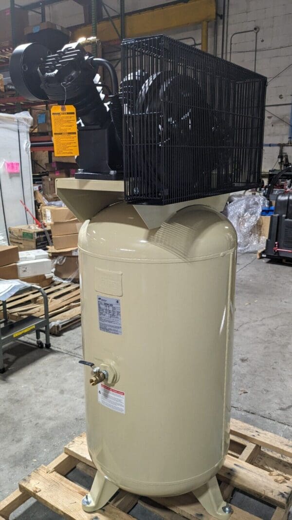 INGERSOLL-RAND Stationary Electric Air Compressor 5 hp 80 gal 3 Phase 230V
