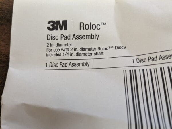 3M Disc Backing Pad: Quick-Change Type R BD-05539