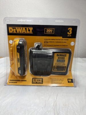 DEWALT Power Tool Charger: 20V, Lithium-ion 1 Battery DCB230C