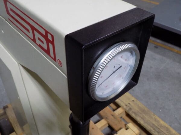 SPI Tall Frame Rockwell Hardness Tester w/ Dial Indicator 21-313-2 Damaged