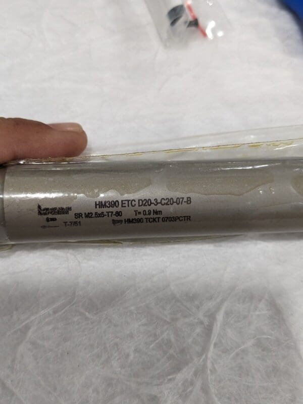 ISCAR Indexable Square-Shoulder End Mill: HM390ETCD20-3-C20-07-B 3107035