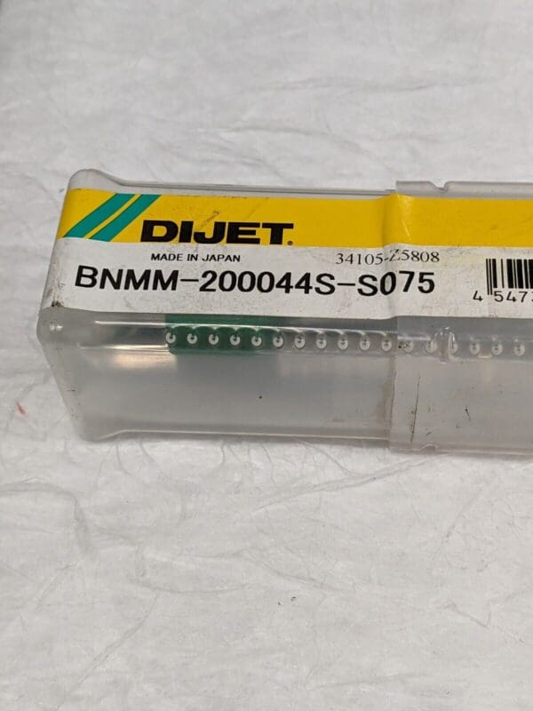 Dijet BNMM-200044S-S075 Shank Mirror Ball Indexable End Mill 3/4" 20mm