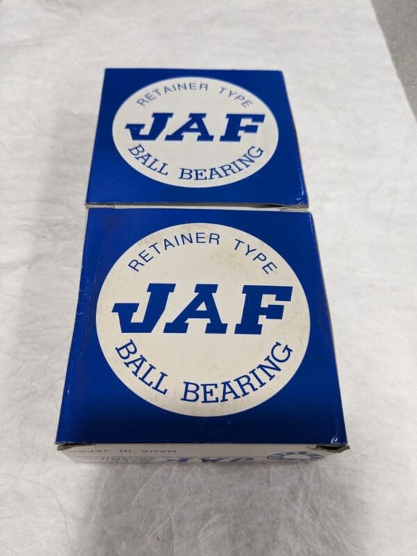 JAF Single Row Ball Bearing Qty 2 W207-2RSNR