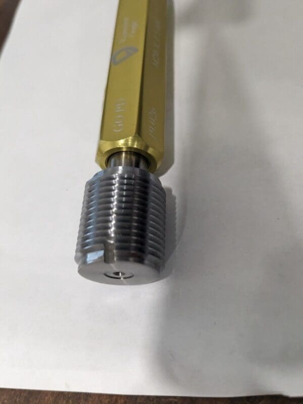 VERMONT GAGE Plug Thread Gage: M20x1.5 6H Class Double End 302145530