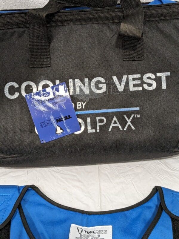 TECHNICHE Size L/XL, Royal Blue Cooling Vest With Bag 6626-RB-LXL