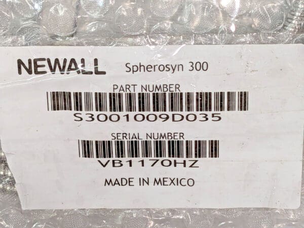 Newall Spherosyn 300 Dro Counter Lathe & Milling Compatible 1 Axis S3001009D035